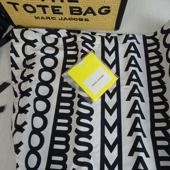 Marc Jacobs The Small Tote Woven Straw Leather Women's Bag Crossbody NWT $495 - Picture 16 of 16